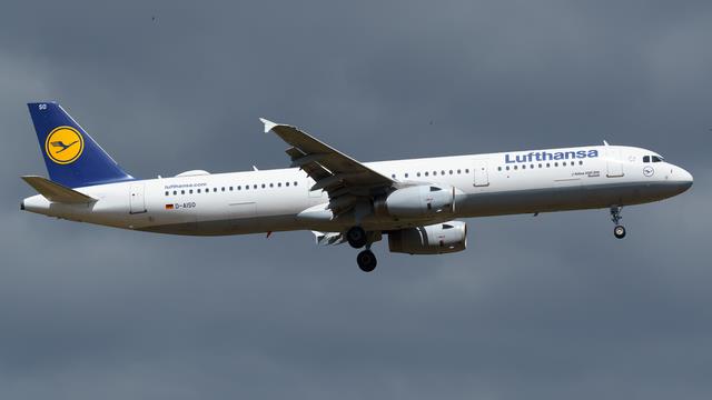 D-AISO:Airbus A321:Lufthansa